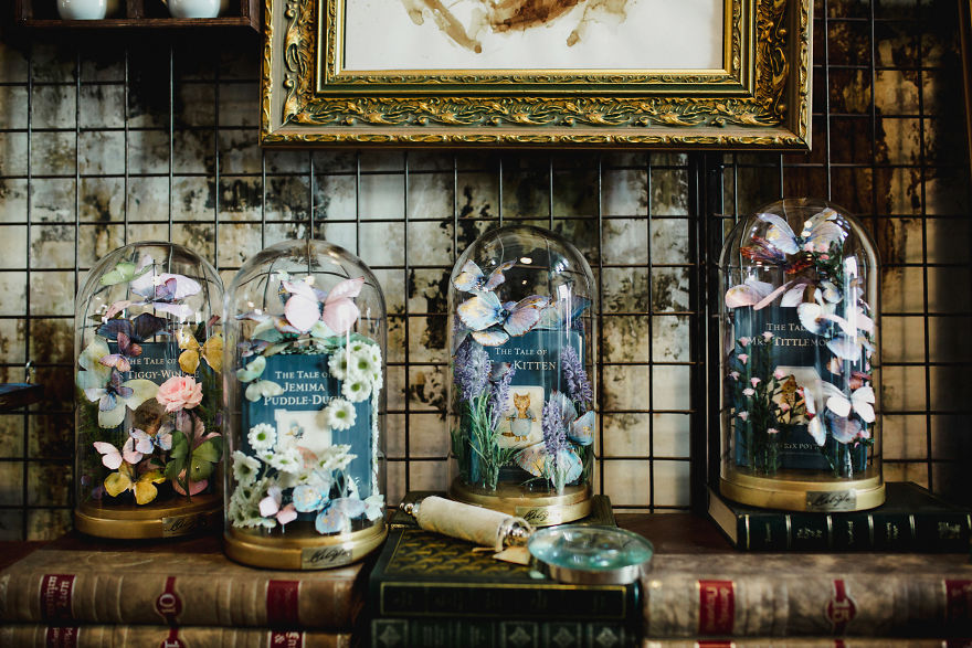 I Create Butterflies Out Of Paper Sheets In Memory Of My Grandmother