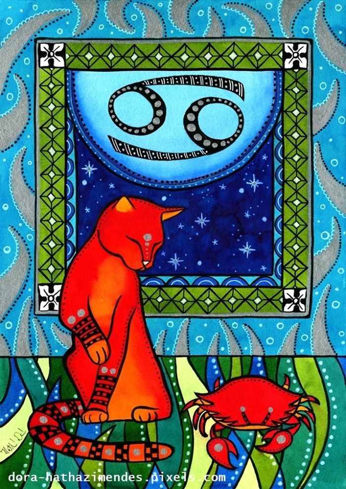 Cancer Cat Zodiac
