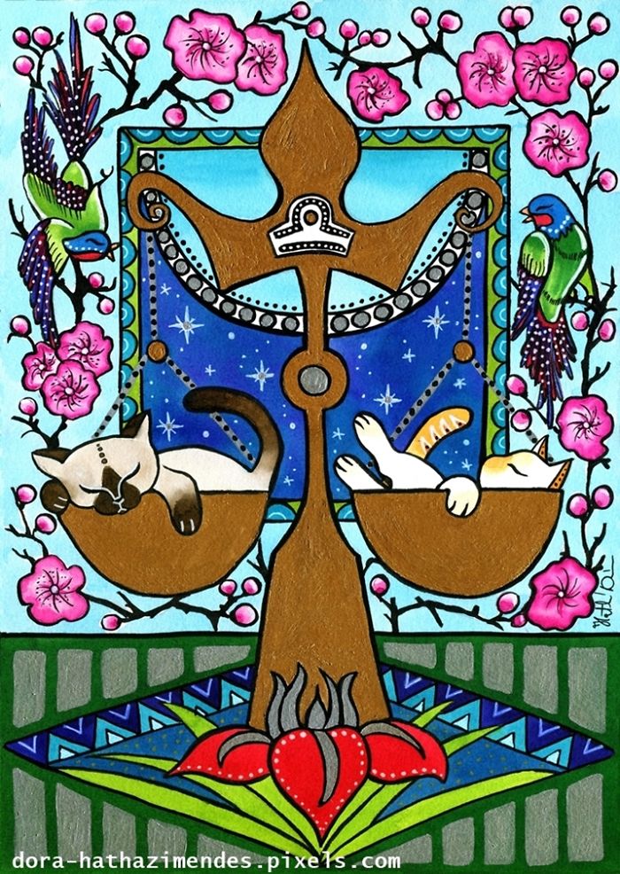 Libra Cat Zodiac