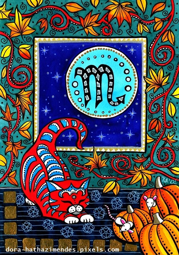 Scorpio Cat Zodiac