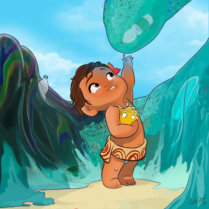 Vaiana & The Plastic Of Ocean