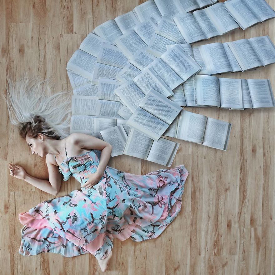 In Love With Books, This Woman Uses Them To Make True Works Of Art