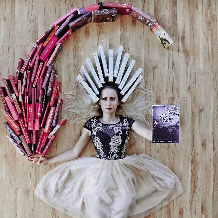 In Love With Books, This Woman Uses Them To Make True Works Of Art