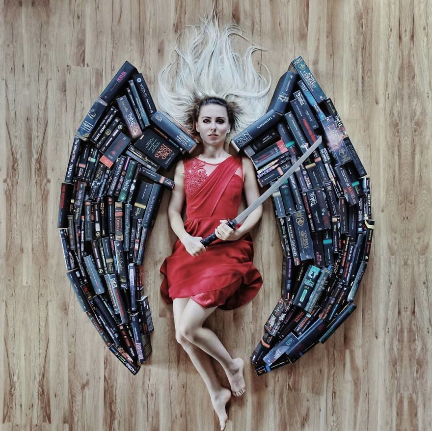 In Love With Books, This Woman Uses Them To Make True Works Of Art