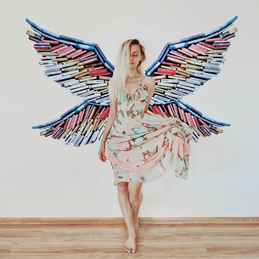 In Love With Books, This Woman Uses Them To Make True Works Of Art