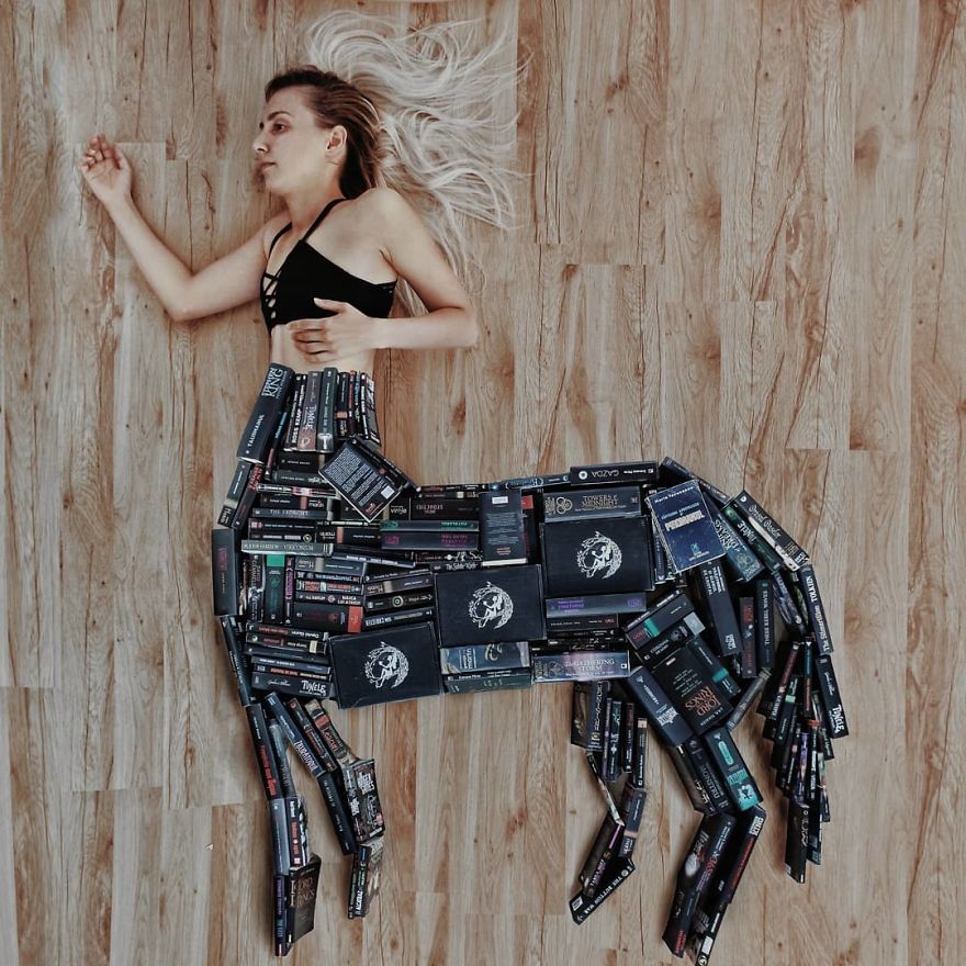 In Love With Books, This Woman Uses Them To Make True Works Of Art