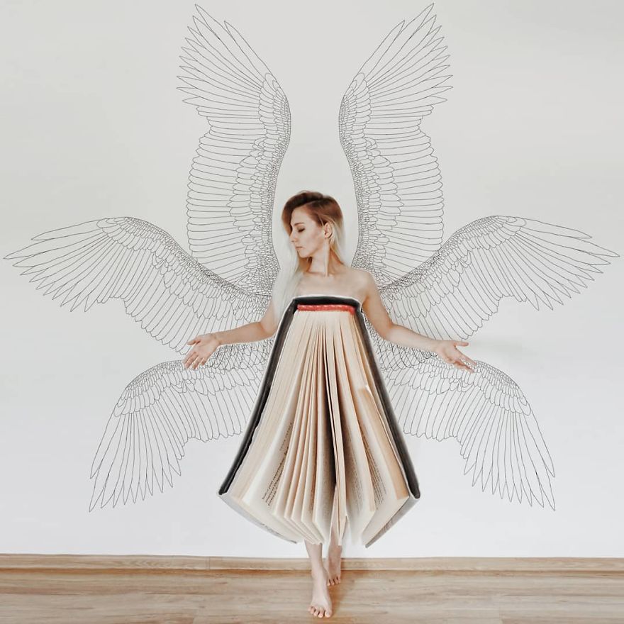 In Love With Books, This Woman Uses Them To Make True Works Of Art