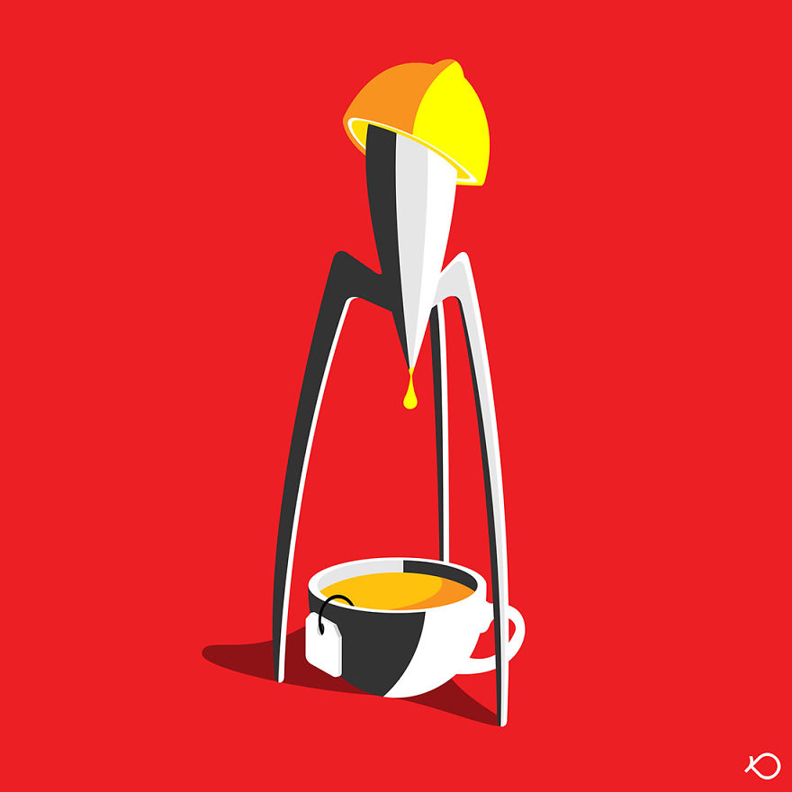 I Create Minimalist And Colorful Digital Illustrations