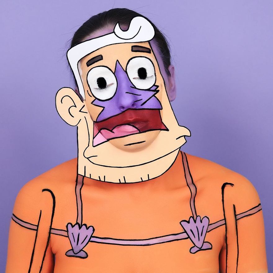 Makeup Artist Interprets Our Favorite Characters Through Makeup In An Impressive Way...