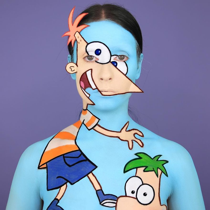 Makeup Artist Interprets Our Favorite Characters Through Makeup In An Impressive Way...