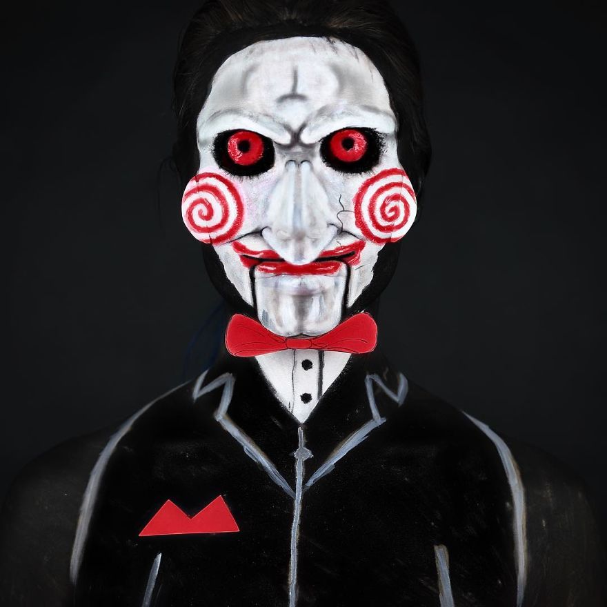 Makeup Artist Interprets Our Favorite Characters Through Makeup In An Impressive Way...