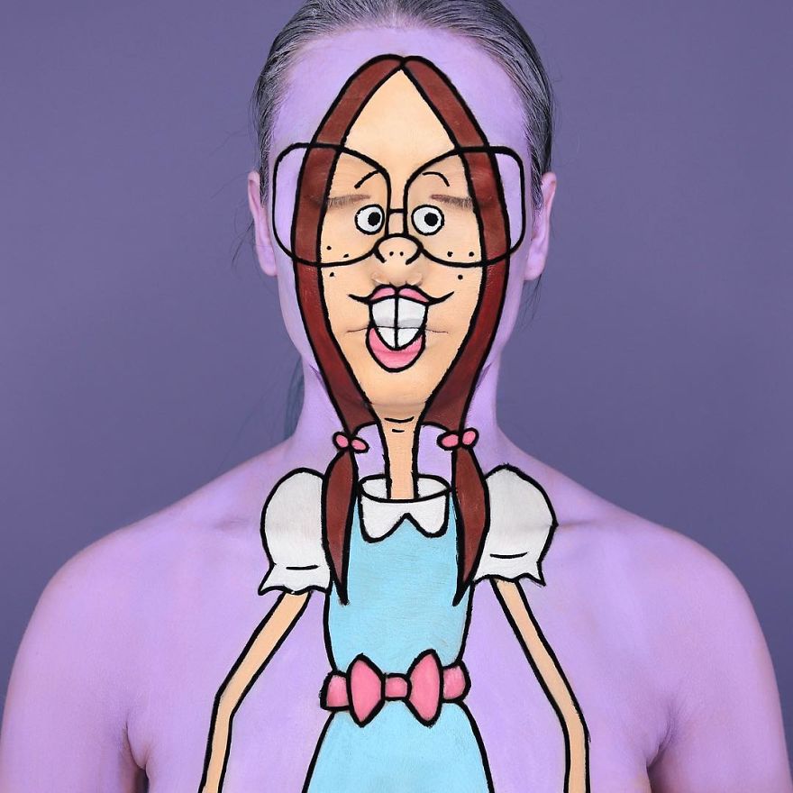 Makeup Artist Interprets Our Favorite Characters Through Makeup In An Impressive Way...