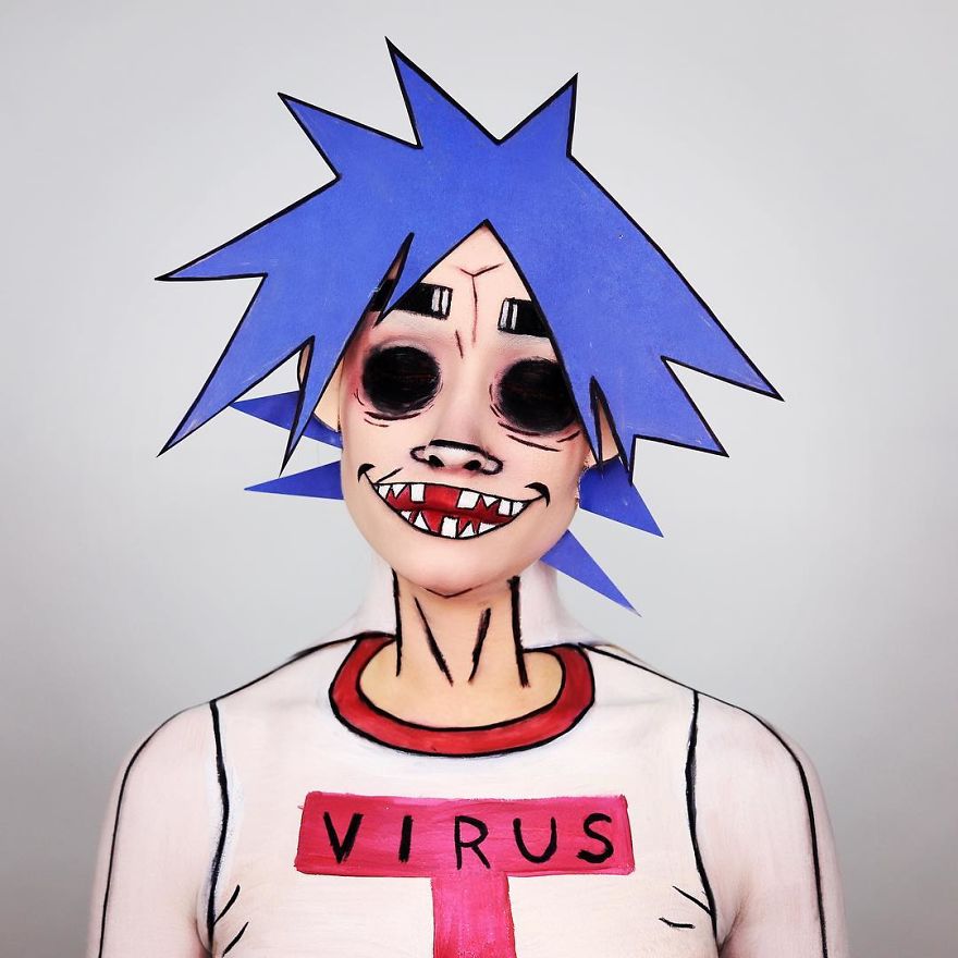 Makeup Artist Interprets Our Favorite Characters Through Makeup In An Impressive Way...