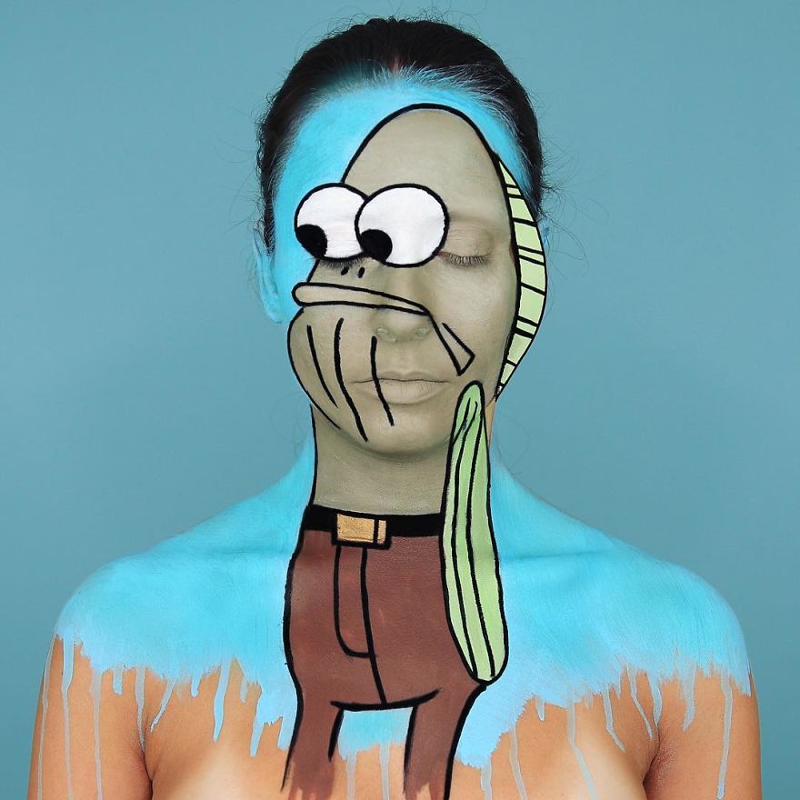 Makeup Artist Interprets Our Favorite Characters Through Makeup In An Impressive Way...