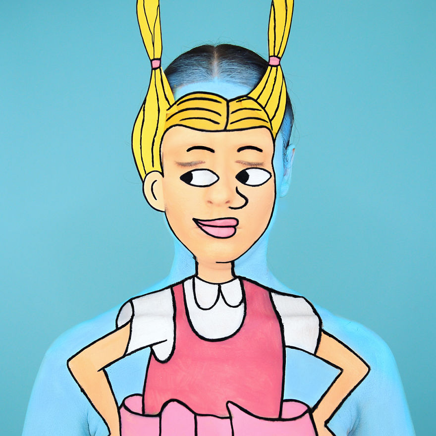 Makeup Artist Interprets Our Favorite Characters Through Makeup In An Impressive Way...