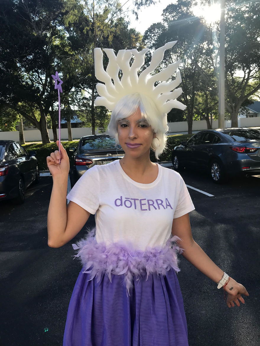 My Coworkers Love Essential Oils So Much That They Dressed Up As Doterra Essential Oils.