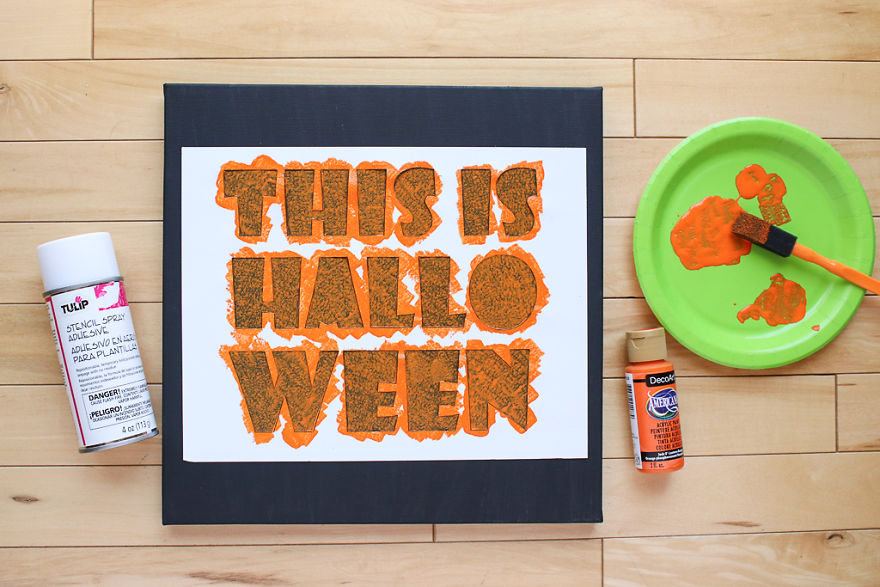 Jack Skellington Backlit Canvas Art Jack Skellington Backlit Canvas Art