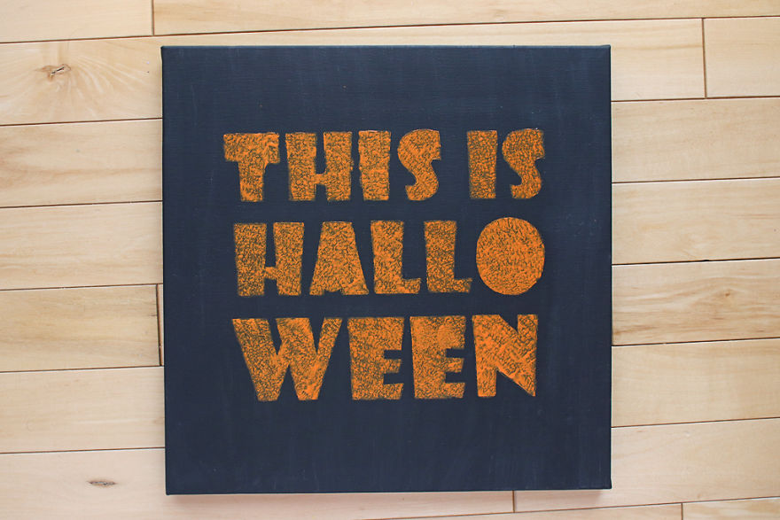 Jack Skellington Backlit Canvas Art Jack Skellington Backlit Canvas Art