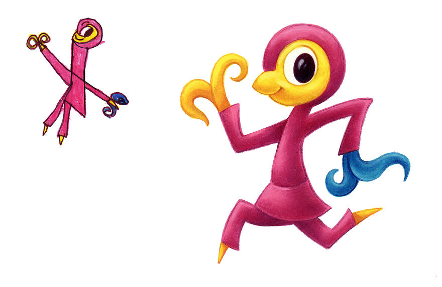 I Spent The Last 2 Years Drawing 300 Monsters Based On Kid Drawings