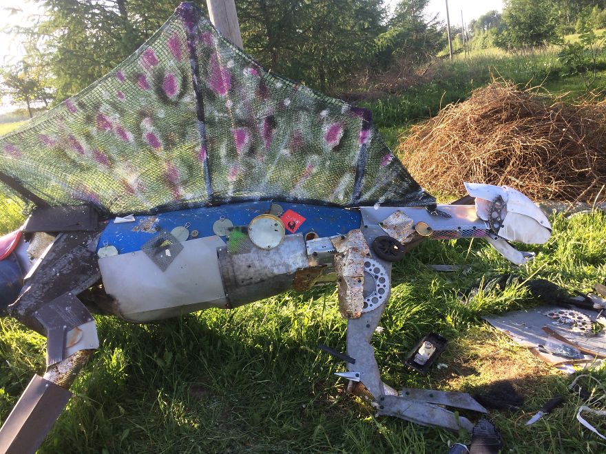I Recycled Plastic And Scrap Metal Into A Dinosaur I Recycled Plastic And Scrap Metal Into A Dinosaur