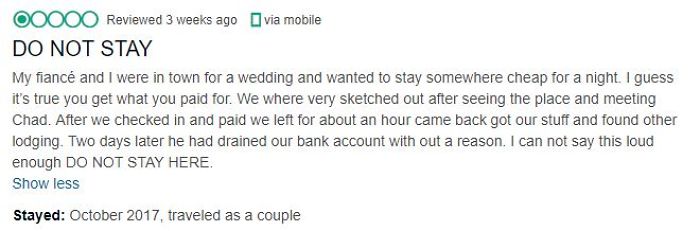 The Terrible Hostel Reviews Are Funny, But The Owner's Responses Are Hilarious The Terrible Hostel Reviews Are Funny, But The Owner's Responses Are Hilarious