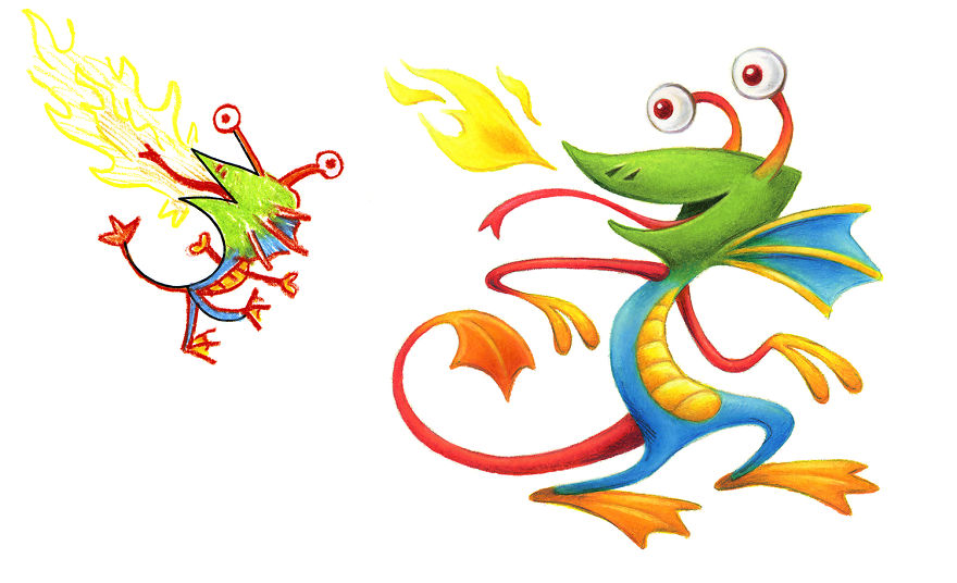 I Spent The Last 2 Years Drawing 300 Monsters Based On Kid Drawings