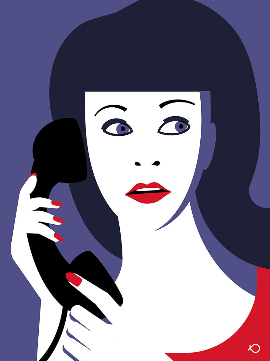 I Create Minimalist And Colorful Digital Illustrations