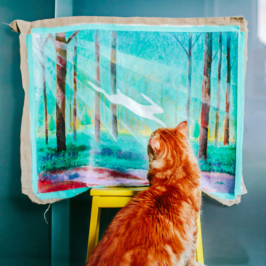 The Cutlet Cat - What Happens If You Are A Bright Red Inspirer