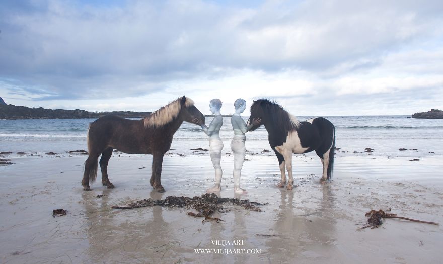 I Make Models Disappear Into Their Surroundings By Painting On Them, And You Will Need To Look Twice