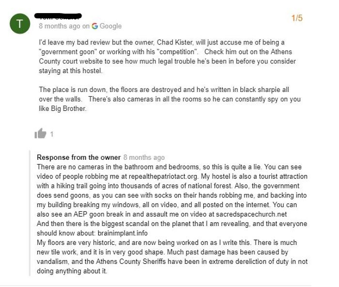 The Terrible Hostel Reviews Are Funny, But The Owner's Responses Are Hilarious The Terrible Hostel Reviews Are Funny, But The Owner's Responses Are Hilarious