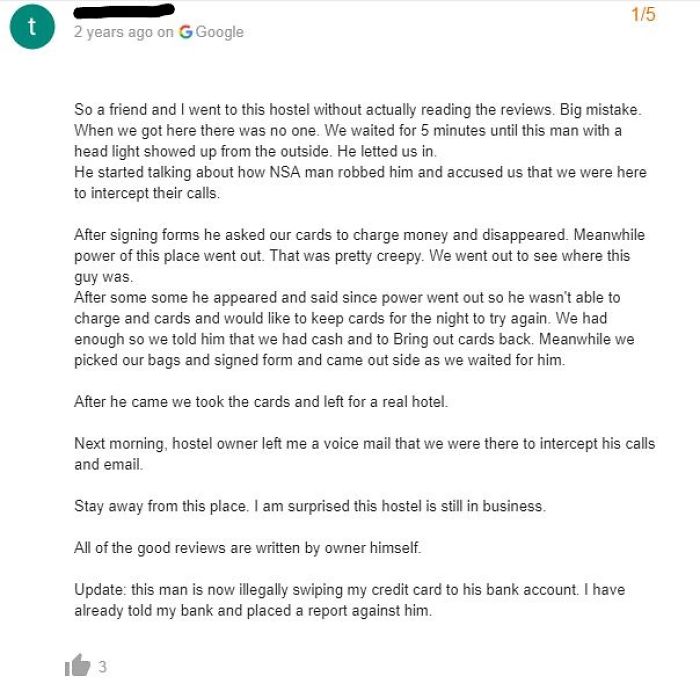 The Terrible Hostel Reviews Are Funny, But The Owner's Responses Are Hilarious The Terrible Hostel Reviews Are Funny, But The Owner's Responses Are Hilarious