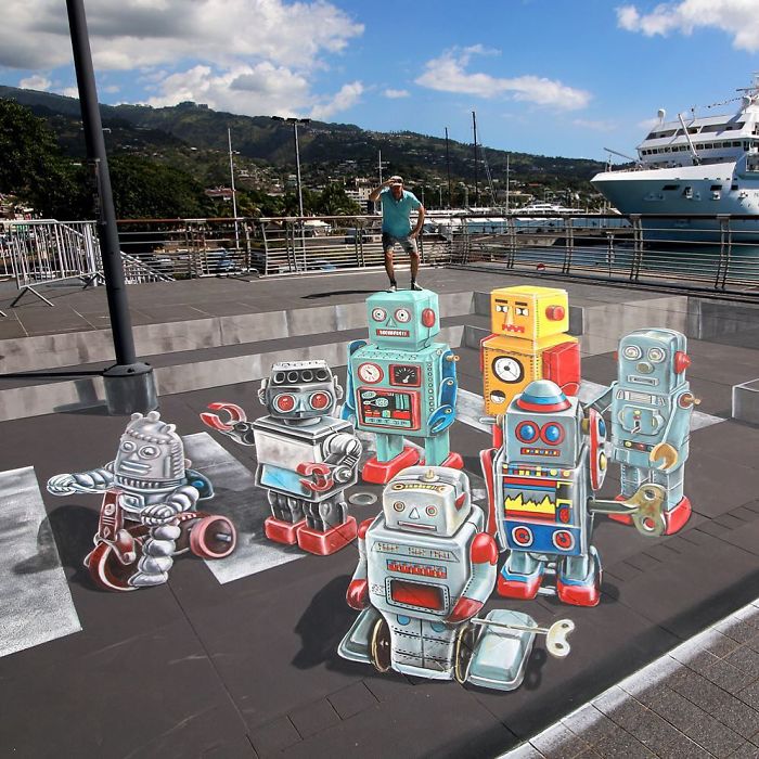 This Street Artist Will Make Your Mind Explode With Your 3d Art