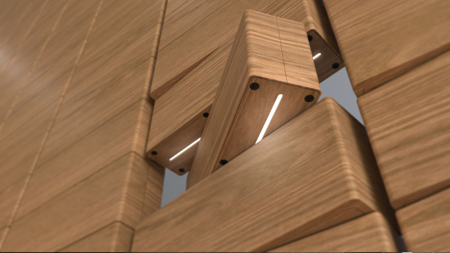 We Reinvented The Brick Into This Mesmerizing Kinetic Facade We Reinvented The Brick Into This Mesmerizing Kinetic Facade