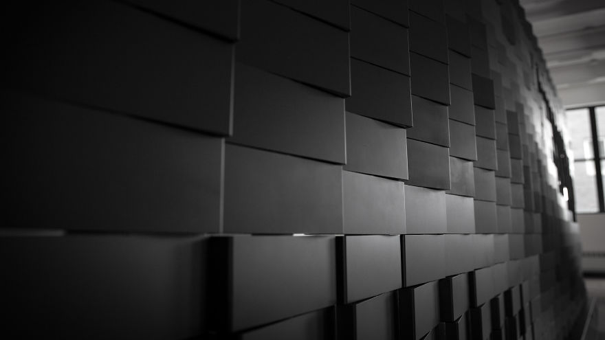 We Reinvented The Brick Into This Mesmerizing Kinetic Facade We Reinvented The Brick Into This Mesmerizing Kinetic Facade