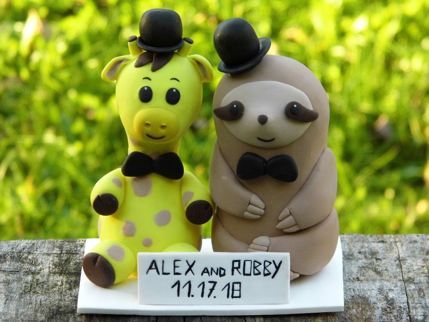 I Create Cake Toppers Out Of Polymer Clay