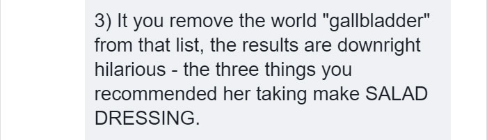 Internet User Waiting For Tumor Surgery Gets Advice From Alternative Medicine Advocate, But Someone Shuts It Down