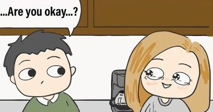 6 Comics About My Life With An Anxiety Fairy