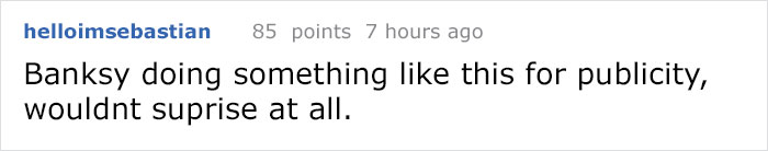 Guy Notices That Something Doesn&rsquo;t Add Up In Banksy Shredding, Explains Why It Was FAKE