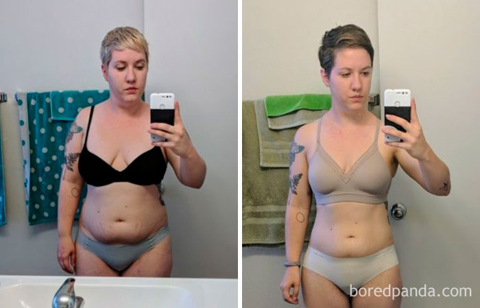 41 Lbs In 1 Year. A Reminder For Myself Today That I Have Done Well