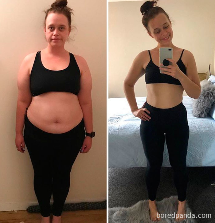 Here’s Me 12 Months Ago And Me Right Now