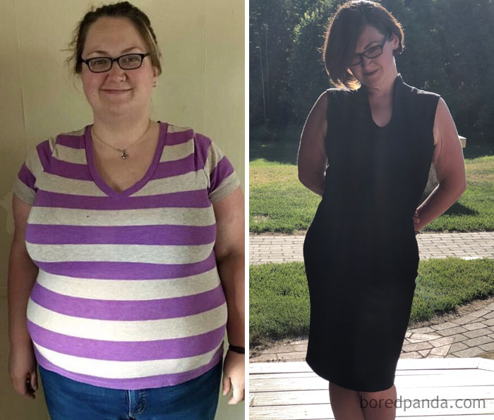 My GF Worked Her Butt Off For Two Years And Lost ... Well, As You Can Tell A Significant Amount Of Weight Just Through Diet Change And Exercise