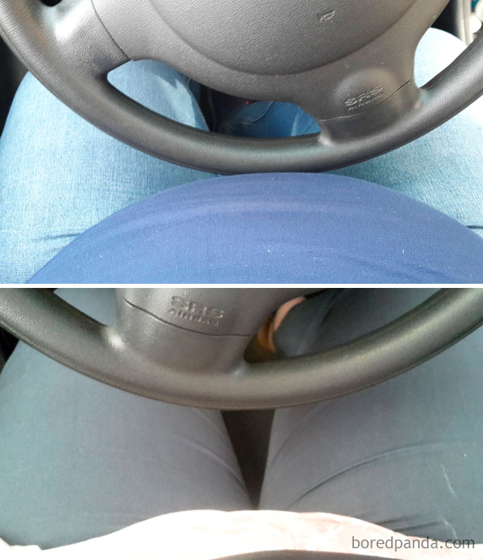 I Lost About 20 Kg (~44 Lbs). Now My Wheel Does Not Touch My Belly Any More. Feels Very Good