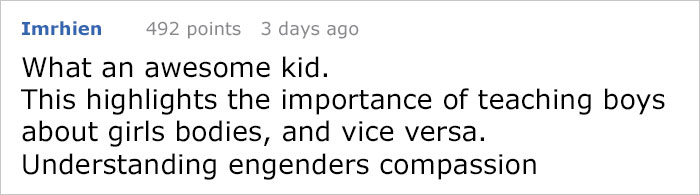 "My Daughter Started Her Period On The Bus Today. If You Are This Boy's Mom I Want To Say Thank You"
