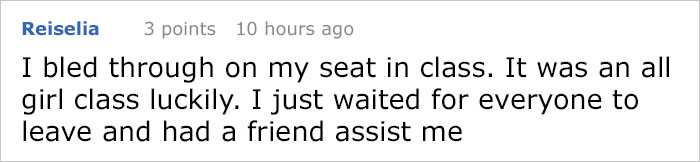 "My Daughter Started Her Period On The Bus Today. If You Are This Boy's Mom I Want To Say Thank You"