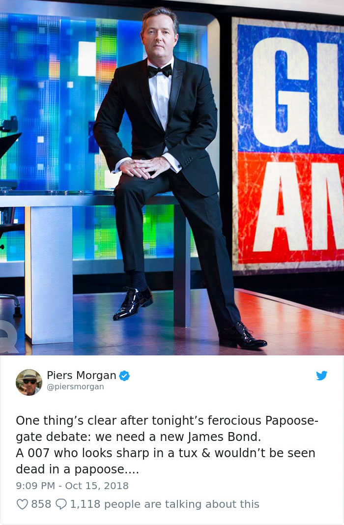 18 Best Responses To Piers Morgan Who Mocked Daniel Craig For Carrying His Baby In A 'Emasculating' Baby Carrier 18 Best Responses To Piers Morgan Who Mocked Daniel Craig For Carrying His Baby In A 'Emasculating' Baby Carrier