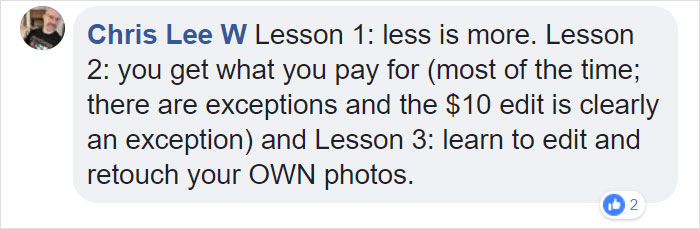 This Woman Hired Photo Retouchers For Different Prices, And The Results Speak For Themselves