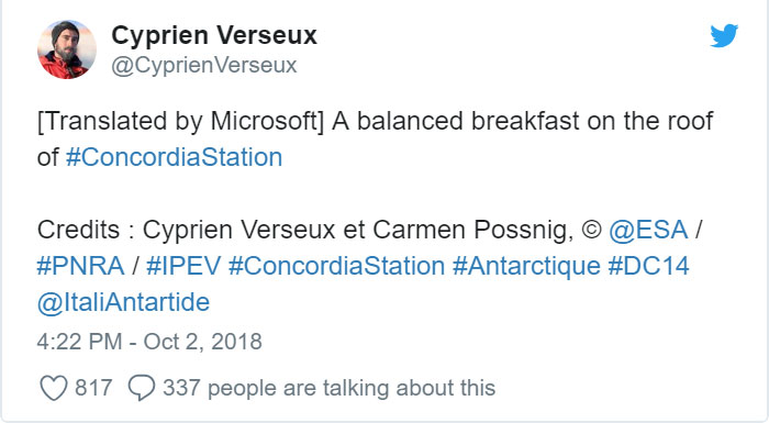 Astrobiologist Tries Cooking In Antarctica At -94ºF (-70ºC), And The Result Will Crack You Up Astrobiologist Tries Cooking In Antarctica At -94ºF (-70ºC), And The Result Will Crack You Up