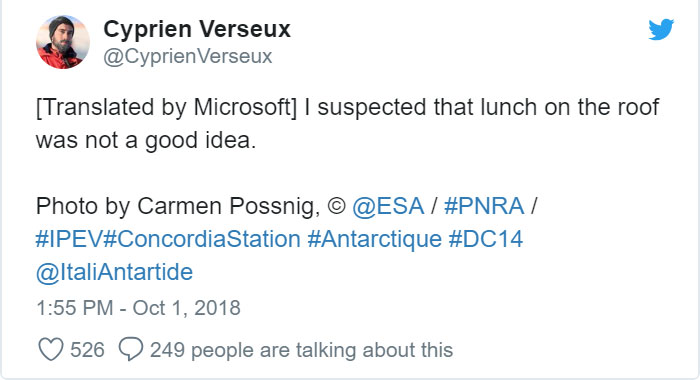 Astrobiologist Tries Cooking In Antarctica At -94ºF (-70ºC), And The Result Will Crack You Up Astrobiologist Tries Cooking In Antarctica At -94ºF (-70ºC), And The Result Will Crack You Up