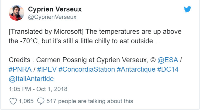 Astrobiologist Tries Cooking In Antarctica At -94ºF (-70ºC), And The Result Will Crack You Up