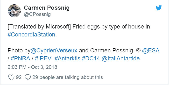 Astrobiologist Tries Cooking In Antarctica At -94ºF (-70ºC), And The Result Will Crack You Up Astrobiologist Tries Cooking In Antarctica At -94ºF (-70ºC), And The Result Will Crack You Up